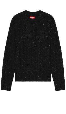 ICECREAM Sprinkles Sweater in Black