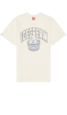 ICECREAM Toppings Short Sleeve Tee in White