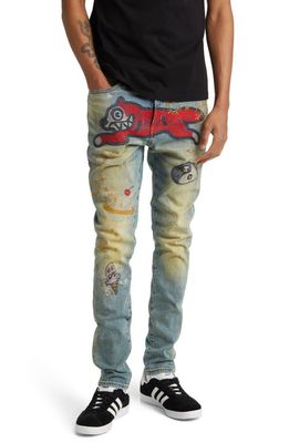 ICECREAM Yin & Yang Skinny Jeans in Faded