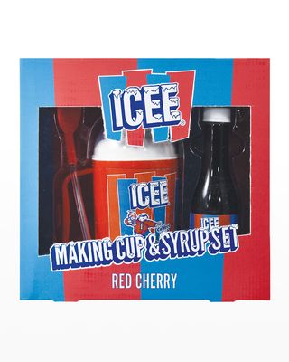 Icee Slushie Making Cup & Syrup Set