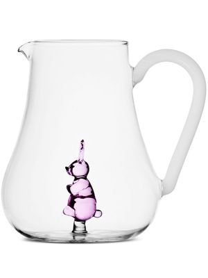 Ichendorf Milano Animal Farm Rabbit glass jug - Neutrals