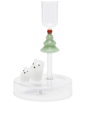 Ichendorf Milano Christmas glass candle holder - Neutrals