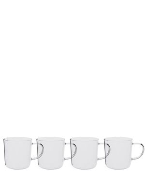 Ichendorf Milano glass tea cup set of four - Neutrals