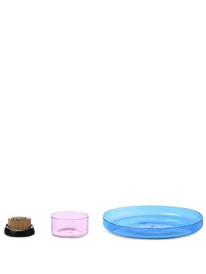 Ichendorf Milano Kenzan glass tray set - Pink