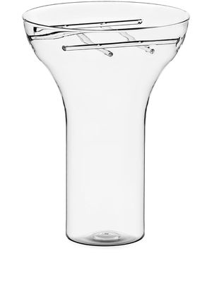 Ichendorf Milano large Trame glass vase - Neutrals