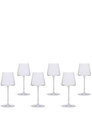 Ichendorf Milano Manhattan set-of-six wine glasses - White