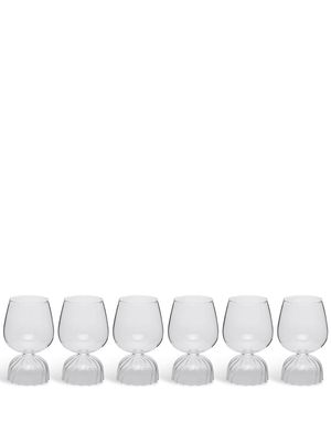 Ichendorf Milano Tutu set-of-six red-wine glasses - White