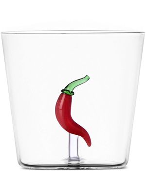 Ichendorf Milano Vegetables Chili Pepper glass tumbler - Neutrals