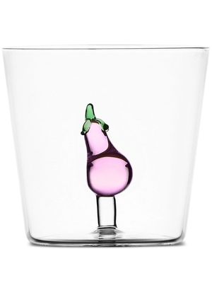 Ichendorf Milano Vegetables Eggplant glass tumbler - Neutrals