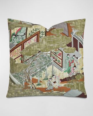 Ichika Ukiyo-E Decorative Pillow