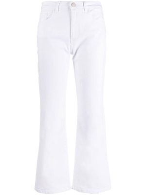 ICON DENIM Pam cropped jeans - White