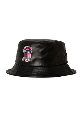Icon Leather Bucket Hat