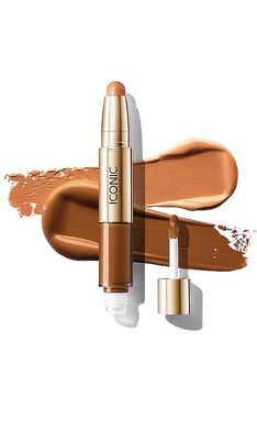 ICONIC LONDON Radiant Concealer And Brightening Duo in Neutral Deep.