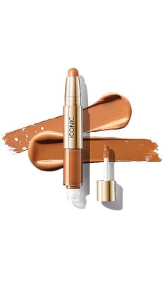 ICONIC LONDON Radiant Concealer And Brightening Duo in Warm Deep.