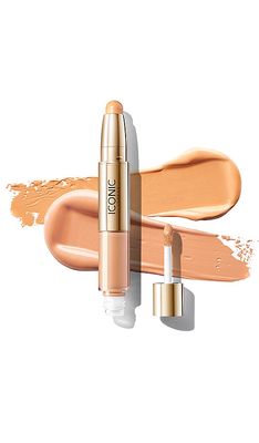 ICONIC LONDON Radiant Concealer And Brightening Duo in Warm Medium.