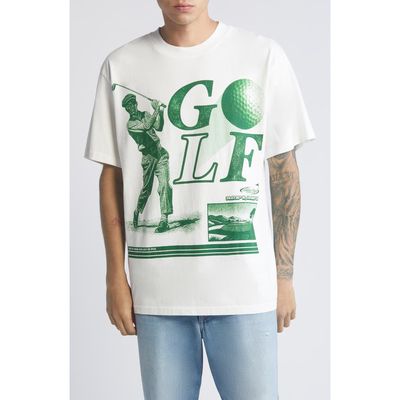 ID Supply Co Golf Swing Graphic T-Shirt in White