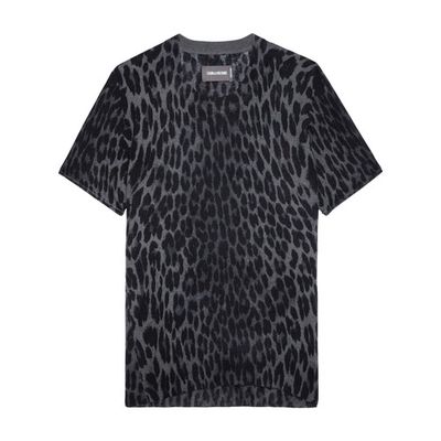 Ida Leopard Cashmere Jumper