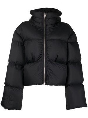 Ienki Ienki cropped puffer jacket - Black