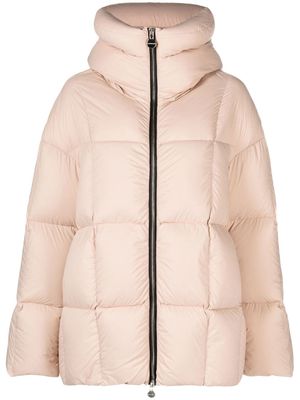 Ienki Ienki hooded padded-design jacket - Pink