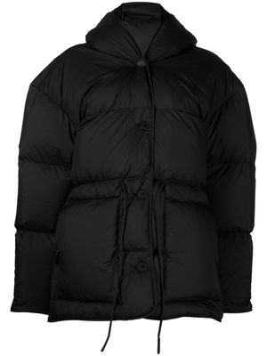 Ienki Ienki hooded puffer coat - Black