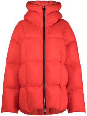 Ienki Ienki zip-up padded jacket - Red