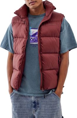 iets frans Gender Inclusive Puffer Vest in Chocolate