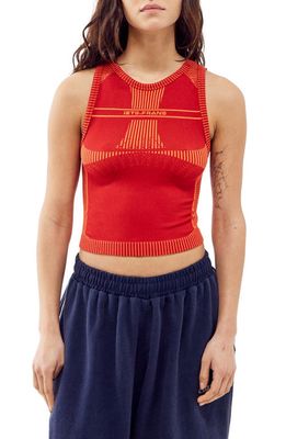 Iets Frans Lara Crop Tank in Red 