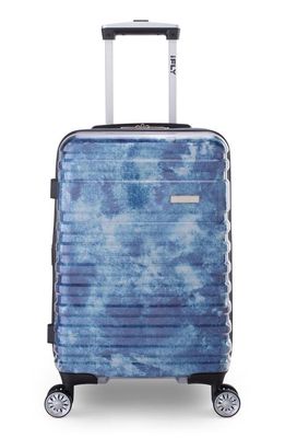 IFLY Clear 20" Tie Dye Expandable Wheeled Carry-On Bag in Multi