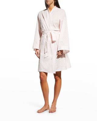 Iggy Belted Pointelle Robe