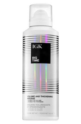 IGK Big Time Volume & Thickening Hair Mousse