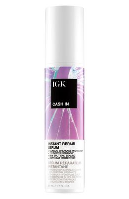 IGK Cash in Instant Repair Serum