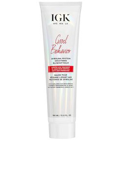 IGK Good Behavior Spirulina Protein Smoothing Blowout Balm in Beauty: NA.