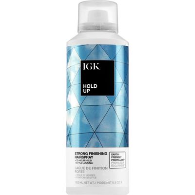 IGK Hold Up Strong Hold Finishing Hairspray 