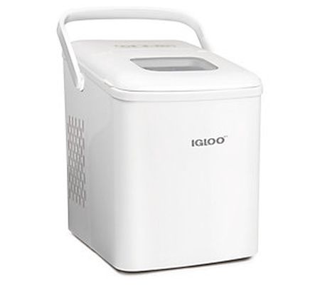 Igloo 26-Pound Automatic Self-Cleaning Ice Make r with Handle