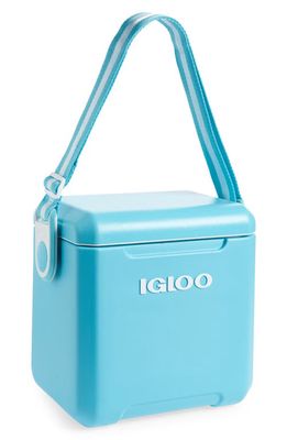 IGLOO Cotton Candy Tagalong 11-Quart Cooler in Turquoise