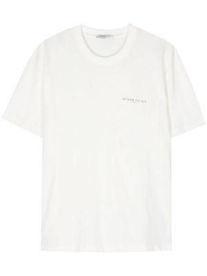 Ih Nom Uh Nit face-print T-shirt - White