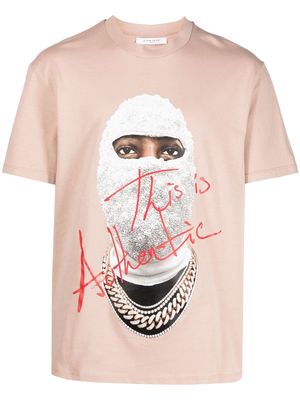 Ih Nom Uh Nit Future Archive logo-print T-shirt - Pink