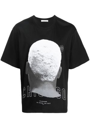 Ih Nom Uh Nit graphic-print crew-neck T-shirt - Black