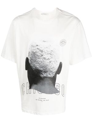 Ih Nom Uh Nit graphic-print crew-neck T-shirt - White