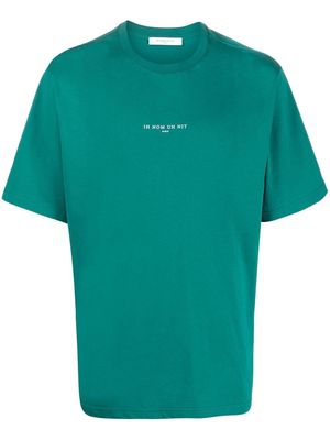 Ih Nom Uh Nit logo-print detail T-shirt - Green