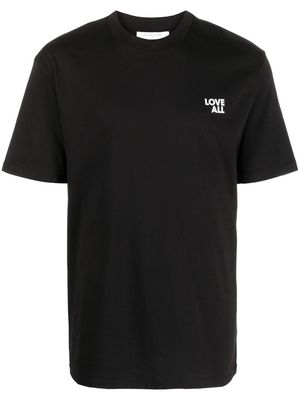 Ih Nom Uh Nit Love All print T-shirt - Black