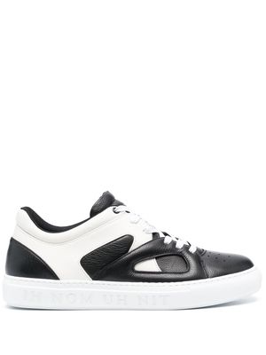 Ih Nom Uh Nit low-top lace-up sneakers - Black