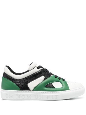 Ih Nom Uh Nit panelled low-top sneakers - White