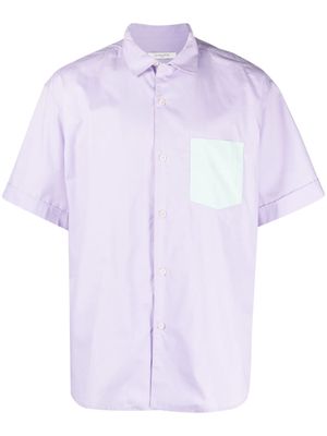 Ih Nom Uh Nit short-sleeve cotton shirt - Purple
