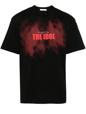 Ih Nom Uh Nit The Idol printed cotton T-shirt - Black
