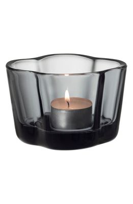 Iittala Aalto Tealight Candleholder in Grey