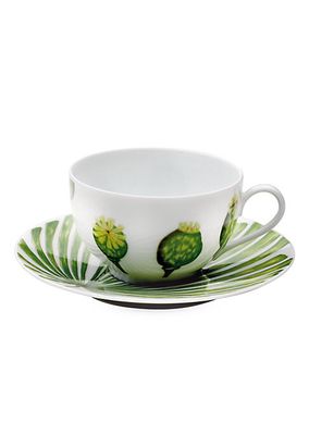 Ikebana Tea Cup & Saucer
