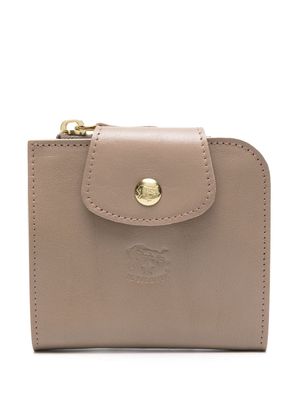 Il Bisonte Acero leather wallet - Neutrals