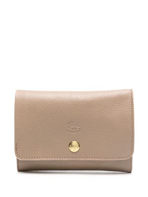 Il Bisonte Alberese leather wallet - Neutrals