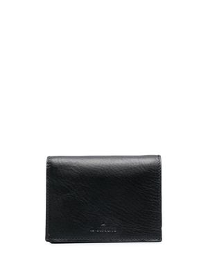 Il Bisonte flap slit-pocket small wallet - Black